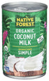 Native Forest Organic Coconut Milk Unsweetened - Unsweetened Coconut Milk Canned &