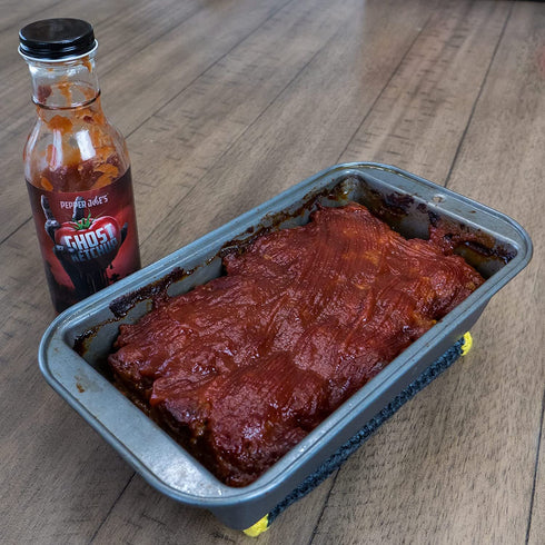 14 (2 Pack) Pepper Joes Ghost Pepper Ketchup Hot and Spicy Ketchup with Delicious Flavor Balance Bourbon Infused Bhut
