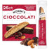 Nonni's Cioccolati Dark Chocolate Almond Biscotti Cookies Individually Wrapped Italian Coffee Snack,