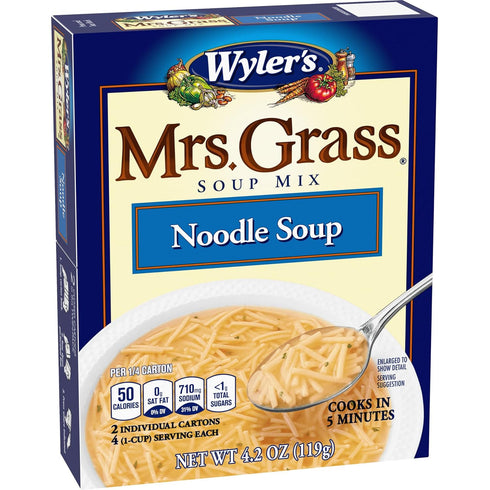 Mrs. Grass 4.2 OZ, 2 PACK MRS GRASS MIX SOUP CHICKEN NOODLE