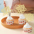 Ephlyn 30Pcs Countdown One More Day Cupcake Toppers Glitter Wedding Rehearsal Dinner Cupcake Picks Decoration