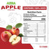 Azra Juice 100% 500ml Pack 100% 12 Pack AZRA Apple Juice Fresh Organic Fruit Taste in Cans Zero Sugar Drinks, Healthy