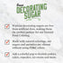 4.2 1-Pack Watkins Green Decorating Sugar (No Artificial Dyes), Non-GMO, Kosher, Ounce