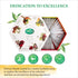 ACORUS Summer Taste Tea Set, Natural Assorted Tea Hamper Box Gift Set, 60 Teas Bags, 6 Fruit Flavors
