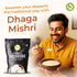 Nature Vit 900g NatureVit Dhaga Mishri, | Rock Sugar | Pure Thread Crystal | Thread Mishri | Crystal Sugar