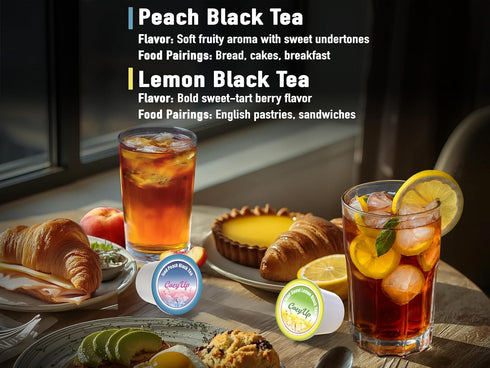 Cozy Pack, 36 Count, Up Iced Sweet Fruit Black Tea K-Cup Variety Guilt-Free Zero Calorie Sweetness - Compatible
