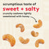 2.5 oz 6 Pack Snak Club Honey Cashews, Honey Glazed Nuts, Kosher Snack, Bags