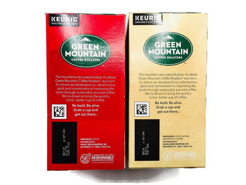 GEEGVV Pack 2 24 48 Cinnamon Sugar Cookie and Holiday Blend K-Cups Coffee Variety of Boxes - Ct Each, Ct Keurig Single