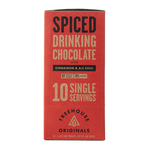 Organic Hot Chocolate Mix | 72% Cacao Peruvian Dark Chocolate | Spicy