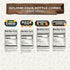 Pack 4, Set Holiday Combo of Herb, Spices, Toppers and Seasoning Gift - Pumpkin Spice, Gingerbread Cookie, Pizza