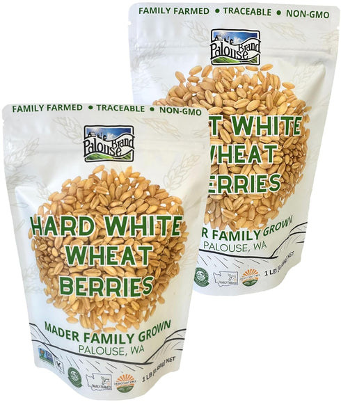 Palouse Brand Certified Glyphosate Residue Free Hard and Soft White Wheat Berries