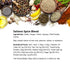 3.5 oz. Premium Salmon Spice Blend by Spice + Leaf - Gourmet Vegan, Preservative Free Spice Blend for Flavoring Salmon