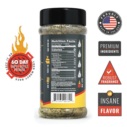 Grillaholics Twisted SPG + Butter Rub - Garlic Butter Seasoning & SPG Rub, All Purpose