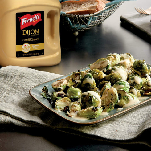 105 oz 105 French's Dijon Mustard, - One Ounce Bottle of Dijon Mustard with Chardonnay, Perfect for Creating Signature