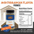 7.5 oz Lanes Greek Seasoning Blend, - All Natural Mediterranean Seasoning with Classic Greek Herbs, Gluten-Free, Bold