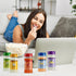 Popcorn Seasoning Variety Pack, 5 Gourmet Popcorn Flavoring Kit, 2.5 OZ