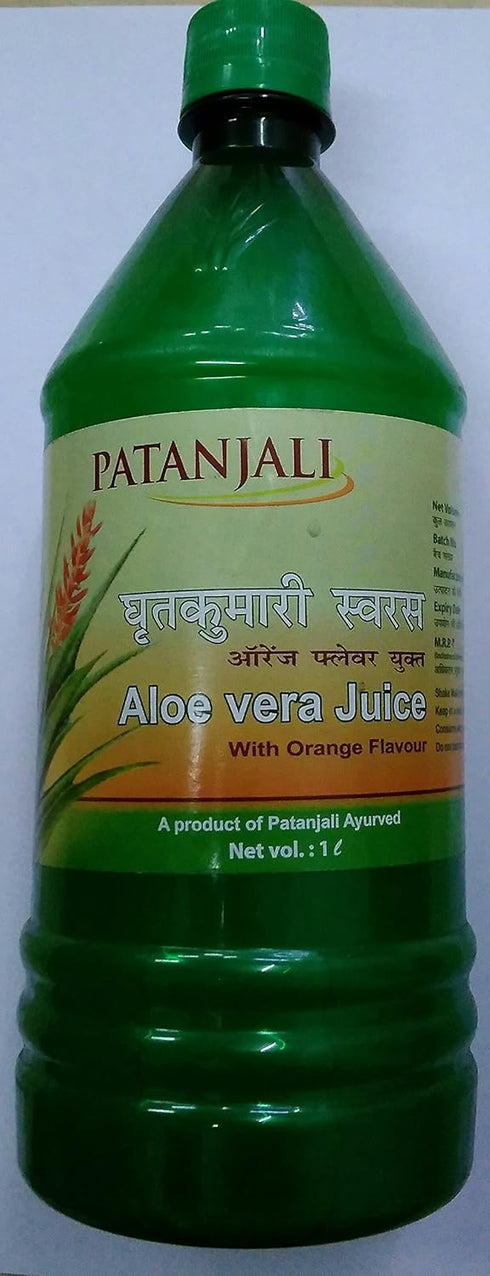 Patanjali Aloevera Juice Orange Flavour 1 LTR