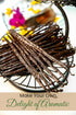 25 Count Organic Madagascar Vanilla Beans Grade A Bourbon Pods | Gourmet Whole Vanilla Beans for Baking, Cooking