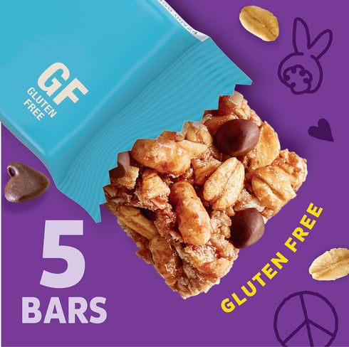5 4.9 oz (Pack 12) Annie's Gluten Free Chewy Granola Bars, Double Chocolate Chip, Bars