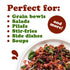 6 Food to Live Red Rice, Pounds Whole Rice, Nutty Flavor, Soft Texture, Non-Sticky, Vegan. Good Source of Protein