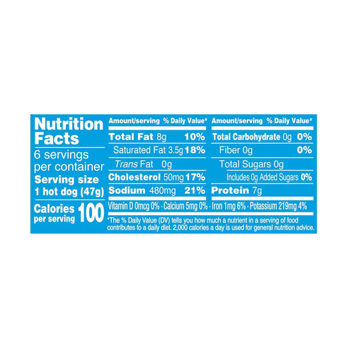 Applegate 10 OZ Farms Uncured Beef Hot Dogs