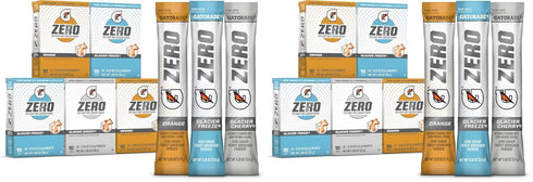 Gatorade G Zero Powder, Glacier Cherry Variety Pack, 0.10oz Individual Packets (Pack