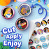 30 x Edible Cupcake Toppers | Wonderland Collection of Edible Cake Decorations on Icing Sheet