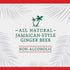 Pack 4 (12fl oz Reed's Zero Sugar Extra Ginger Beer, of Can each) - Non-Alcoholic Jamaican Real Ginger Brew, Sweetened