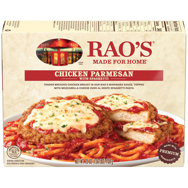 Rao's Made For Home Chicken Parmesan with Spaghetti Frozen Meal, 25 oz