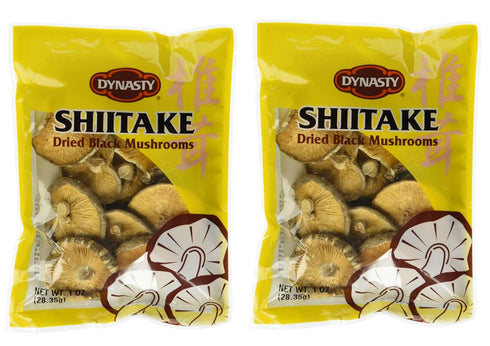 Dynasty Whole Shiitake Mushrooms 1oz (2 Pack)