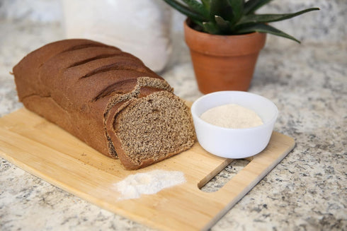 (3 Kauffman Orchards Dark Rye Whole Flour, Fiber Rich, Made From Whole Rye Grain Pound Bag)
