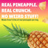 100% 1.5 oz (Pack 8) BranchOut Pineapple Chips, No Added Sugar, Real Dried Pineapple Chunks, Fruit, Better than Freeze