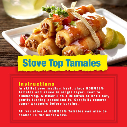 15 Oz (Pack 12) HORMEL Chicken Tamales, Canned Tamales