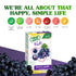 TRUE LEMON KIDS Groovy Grape - 10 Packets for Hydration, Low Sugar Water Flavoring, No Preservatives or Artificial