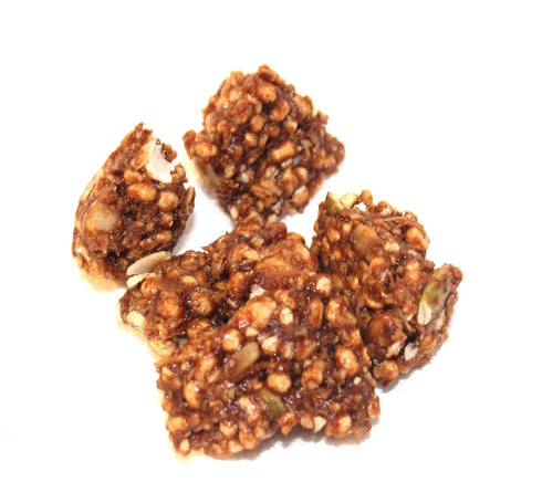 3-Bag 3 oz (Pack 3) B'cuz Granola Bites Gluten Free Healthy Snacks for adults, Healthy Granola Gluten Free Snack