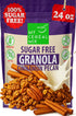 MyCerealMix Sugar Free Granola Cinnamon Pecan 24oz Keto Diabetic Friendly Cereal, High