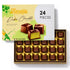 Fiorella Dubai Style Milk Chocolate Pistachio Squares, Filled Chocolate With Pistachio Butter