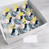 24 Pack Spanish Mi Bautizo Cupcake Toppers, Glitter Cross Angel Dove Picks for Religious Baby Shower Birthday Party