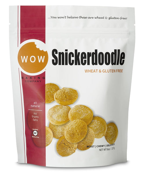 WOW Baking Company Snickerdoodle, Gluten Free, 8 Ounce