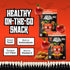 (6 Pack, 1 Oz) Mortal Munchies - Apple Dried Fruit Real Fruit Snack, Sweet and Chewy, Rich in Vitamin C, Fat-Free