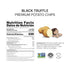 1.41 oz. (Pack 6) TORRES Selecta Gourmet Potato Chips - Snack Size Small Batch Artisan Kettle Chips - Black Truffle