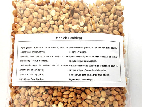 Whole Mahlepi Seeds Mahleb Mahlab Traditional Spice for Pastry Making, 50gr