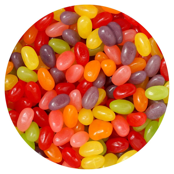 Jelly Beans Assorted Fruit, 1 Pound Bulk Bag, The Hampton Popcorn &