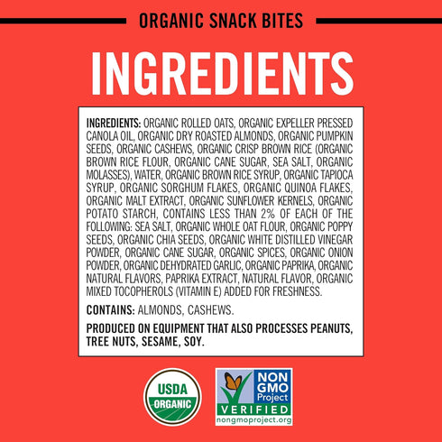 7.2 oz Dave's Killer Bread Bold Buffalo Organic Snack Bites, Buffalo Flavored Organic Snacks