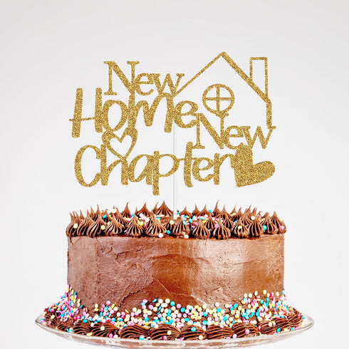 Acexylmy New Home New Chapter Cake Topper - Welcome Home Cake Topper, 2026