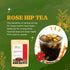 Herbs Botanica Rosehips Dried Organic Rose Hip Herbal Tea, 5.30oz Resealable Kraft Bag