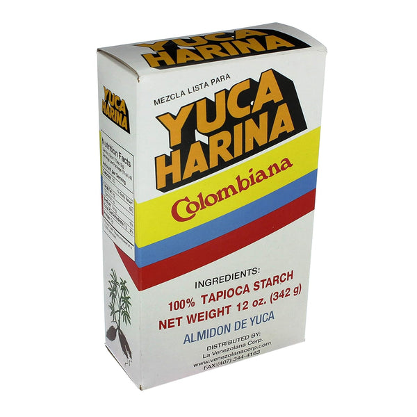 Colombiana Yuca Harina (Typical Colombian Yucca Bread, 1 Pack 12oz)