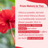 Mi Nature 100% Pure Hibiscus Powder 227g (8oz) for Hair Care, Face Pack, Tea & DIY Herbal Remedies