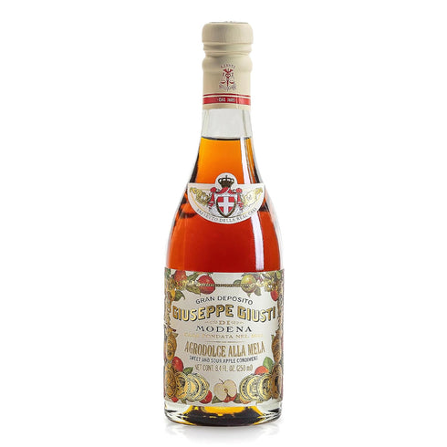 Giusti Apple Sweet and Sour Condiment Made with Balsamic Vinegar of Modena,