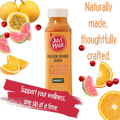 11.8 JUST MADE JUICE Passion Orange Guava, FZ